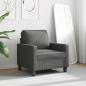 Preview: Sofasessel Dunkelgrau 60 cm Stoff