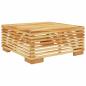 Preview: 2-tlg. Garten-Lounge-Set Massivholz Teak