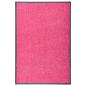 Preview: ARDEBO.de - Fußmatte Waschbar Rosa 60x90 cm