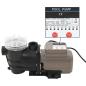Preview: ARDEBO.de - Poolpumpe mit Timer Schwarz 0,25 PS 8000 L/h