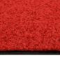 Preview: Fußmatte Waschbar Rot 90x150 cm
