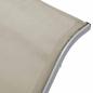 Preview: Sonnenliege Textilene und Aluminium Creme