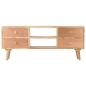 Preview: TV-Schrank 110×30×45 cm Mango Massivholz