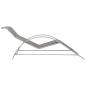 Preview: Sonnenliege Textilene und Aluminium Taupe