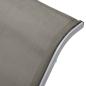 Preview: Sonnenliege Textilene und Aluminium Taupe