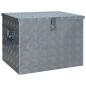 Preview: Aluminiumkiste 610 x 430 x 455 mm Silbern
