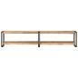 Preview: TV-Schrank 200x30x40 cm Massivholz Mango