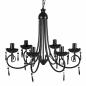 Preview: Pendelleuchte Lampe Leuchte 6 Lampenfassung