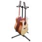 Preview: Verstellbare Doppelgitarrenständer Faltbare Instrument-Rack