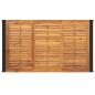 Preview: Gartentisch mit Beinen in U-Form 140×80×75 cm Massivholz Akazie