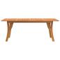 Preview: Gartentisch 200x90x75 cm Massivholz Akazie