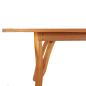 Preview: Gartentisch 200x90x75 cm Massivholz Akazie