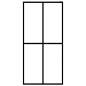 Preview: Duschwand für Walk-in Dusche Mattes Sicherheitsglas 80x195 cm