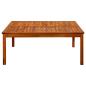 Preview: Garten-Couchtisch 110x110x45 cm Massivholz Akazie