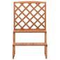 Preview: Blumentreppe mit Rankgitter 70x42x115 cm Massivholz Tanne