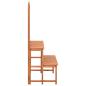 Preview: Blumentreppe mit Rankgitter 70x42x115 cm Massivholz Tanne
