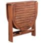 Preview: Gartentisch 120x70x74 cm Akazie Massivholz