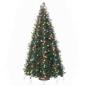 Preview: Weihnachtsbaum-Lichternetz mit 400 LEDs Mehrfarbig 400 cm