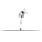 Preview: Regenbrause Edelstahl 50x50 cm Quadratisch