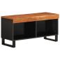Preview: TV-Schrank 85x33x43,5 cm Massivholz Akazie