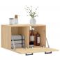 Preview: Wandschrank Sonoma-Eiche 60x36,5x35 cm Holzwerkstoff