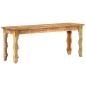 Preview: ARDEBO.de - Bank 110x35x45 cm Altholz Massiv