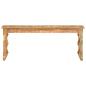 Preview: Bank 110x35x45 cm Altholz Massiv