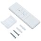 Preview: Markise Automatisch mit Rollo LED Windsensor 3,5x2,5m Blau Weiß