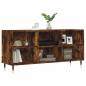 Preview: TV-Schrank Räuchereiche 103,5x30x50 cm Holzwerkstoff