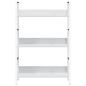 Preview: Bücherregal 3 Regalböden Weiß 60×27,6×90,5 cm Holzwerkstoff