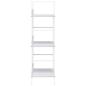 Preview: Bücherregal 3 Regalböden Weiß 60×27,6×90,5 cm Holzwerkstoff