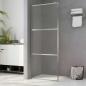Preview: ARDEBO.de - Duschwand für Begehbare Dusche mit Klarem ESG-Glas 90x195 cm