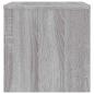Preview: Nachttische 2 Stk. Grau Sonoma 40x30x30 cm Holzwerkstoff