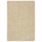 Preview: ARDEBO.de - Shaggy-Teppich Creme 120x170 cm Rutschfest