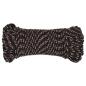 Preview: Bootsseil Schwarz 4 mm 100 m Polypropylen