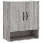 Preview: Wandschrank Grau Sonoma 60x31x70 cm Holzwerkstoff