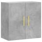 Preview: Wandschrank Betongrau 60x31x60 cm Holzwerkstoff