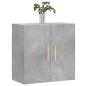 Preview: Wandschrank Betongrau 60x31x60 cm Holzwerkstoff