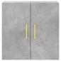 Preview: Wandschrank Betongrau 60x31x60 cm Holzwerkstoff