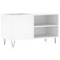 Preview: Plattenschrank Weiß 85x38x48 cm Holzwerkstoff