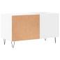Preview: Plattenschrank Weiß 85x38x48 cm Holzwerkstoff