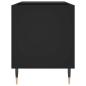 Preview: Plattenschrank Schwarz 85x38x48 cm Holzwerkstoff