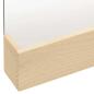 Preview: Wandspiegel Kiefer Massivholz 23x39,5 cm
