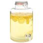 Preview: ARDEBO.de - Wasserspender XXL mit Zapfhahn Transparent 8 L Glas