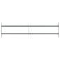 Preview: Fenstergitter Verstellbar mit 2 Querstäben 700-1050 mm