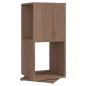 Preview: Drehregal Sonoma-Eiche 34,5x34,5x75,5 cm Holzwerkstoff