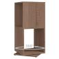 Preview: Drehregal Sonoma-Eiche 34,5x34,5x75,5 cm Holzwerkstoff