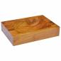 Preview: Waschbecken Massivholz Teak 50x35x10 cm