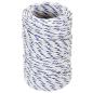Preview: Bootsseil Weiß 2 mm 50 m Polypropylen