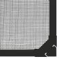 Preview: Magnet-Insektenschutz für Fenster Anthrazit 80x140 cm